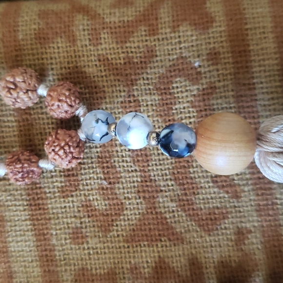 Traditional Handmade Mala Necklace - Picture 2 of 5